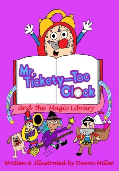 Mr Tickety-toc clock storybook